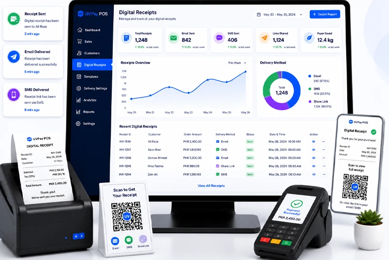 UVPay POS Checkout Terminal