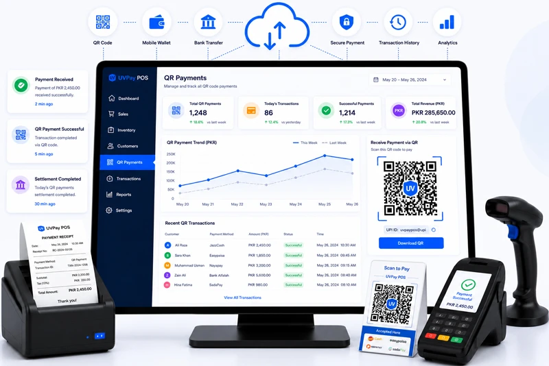 UVPay POS Checkout Terminal